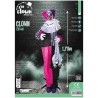 DECORATION HALLOWEEN CLOWN ROSE NOIR TENANT UN ENFANT SON  LUMIERE ET ANIME