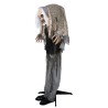 DECORATION HALLOWEEN SQUELETTE MONSTRE BOSSU SON  LUMIERE ET ANIME 160 CM