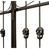 DECORATION HALLOWEEN ARCHE METAL ENTREEOU PORTAIL DE CIMETIERE 270 CM