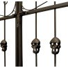DECORATION HALLOWEEN ARCHE METAL ENTREEOU PORTAIL DE CIMETIERE 270 CM