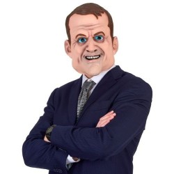 MASQUE PRESIDENT EMMANUEL MACRON EN LATEX