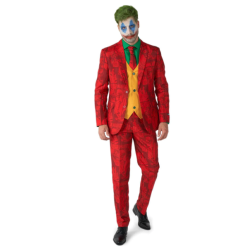 DEGUISEMENT JOKER VILAIN COSTUME ROUGE TAILLE XL