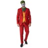 DEGUISEMENT JOKER VILAIN COSTUME ROUGE TAILLE XXL