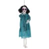 DECORATION HALLOWEEN POUPEE A SUSPENDRE YEUX LUMINEUX