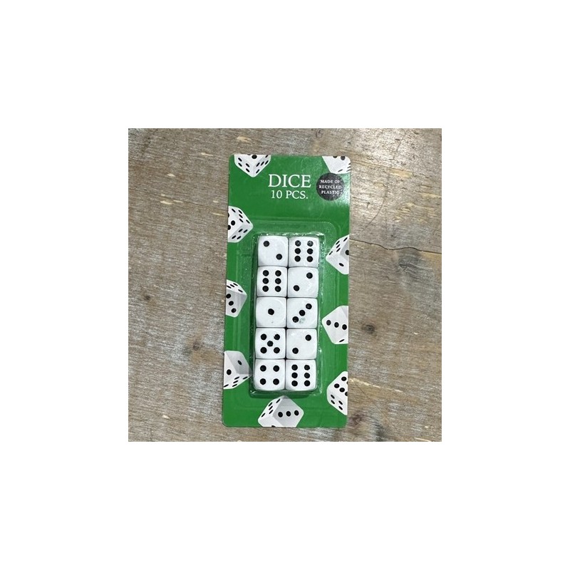 LOT DE 10 DES A JOUER LOT DE 10 DES A JOUER