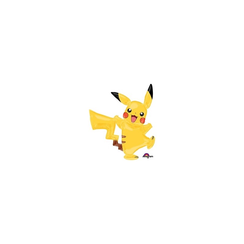 BALLON METALLIQUE MARCHEUR AIRWALKERS POKEMON PIKACHU 132X139CM BALLON METALLIQUE MARCHEUR AIRWALKERS POKEMON PIKACHU 132X139CM
