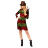 DEGUISEMENT HALLOWEEN  FREDDY KRUEGER FEMME TAILLE 36-38