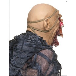 MASQUE HALLOWEEN LATEX ZOMBIE DEVOREUR GORE AVEC SANG