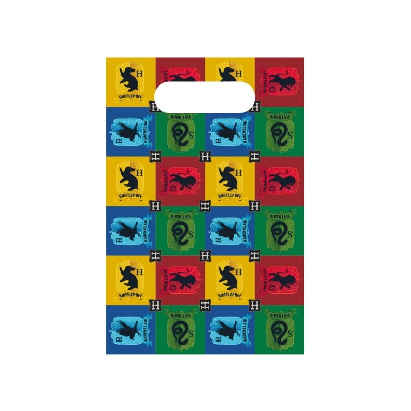 8 SACHETS CADEAUX HARRY POTTER EN PAPIER 8 SACHETS CADEAUX HARRY POTTER EN PAPIER