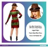 DEGUISEMENT HALLOWEEN  FREDDY KRUEGER FEMME TAILLE 44-46