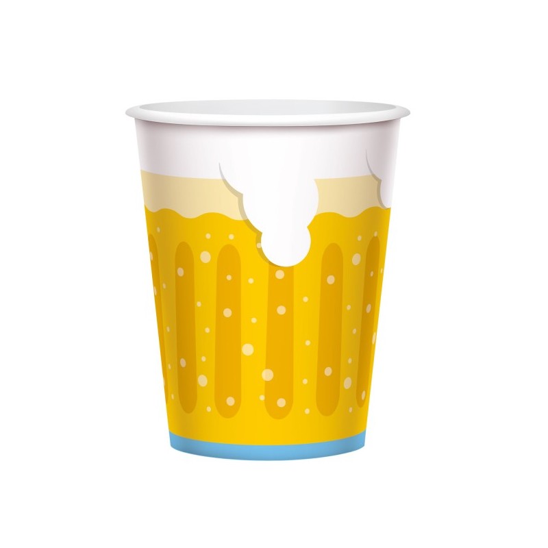6 GOBELETS EN PAPIER OKTOBERFEST IMPRIME BIERE 450 ML 6 GOBELETS EN PAPIER OKTOBERFEST IMPRIME BIERE 450 ML