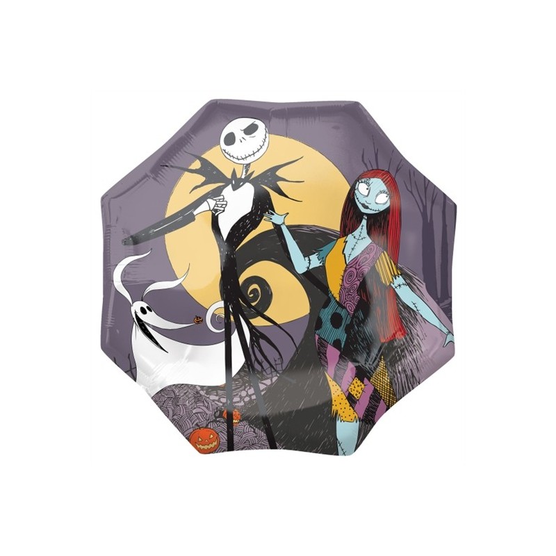 BALLON METALLIQUE HEXAGONAL TIM BURTON THE NIGHTMARE BEFORE CHRISTMAS 55 CM BALLON METALLIQUE HEXAGONAL TIM BURTON THE NIGHTMARE BEFORE CHRISTMAS 55 CM