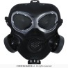 MASQUE A GAZ NOIR EN PLASTIQUE MASQUE A GAZ NOIR EN PLASTIQUE