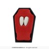 2 DENTS CANINES DE DRACULA VAMPIRE AVEC PATE 2 DENTS CANINES DE DRACULA VAMPIRE AVEC PATE