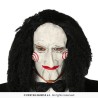 MASQUE DE MARIONNETTE SAW EN LATEX AVEC CHEVEUX MASQUE DE MARIONNETTE SAW EN LATEX AVEC CHEVEUX