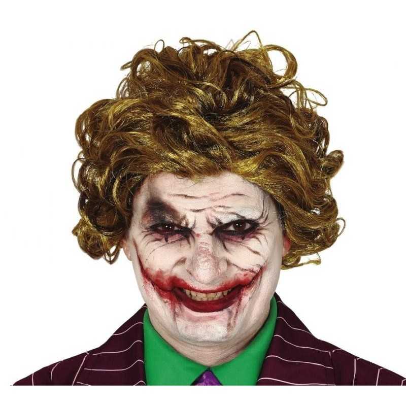PERRUQUE CLOWN TUEUR JOKER VERTE