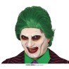 PERRUQUE HOMME CLOWN  JOKER CHEVEUX COURT VERT EN ARRIERE PERRUQUE HOMME CLOWN  JOKER CHEVEUX COURT VERT EN ARRIERE