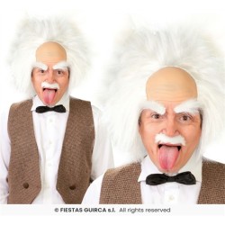 PERRUQUE HOMME SAVANT OU PROFESSEUR FOU 