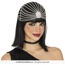 COIFFE PIERRES PRECIEUSES ANNEES 20 CHARLESTON