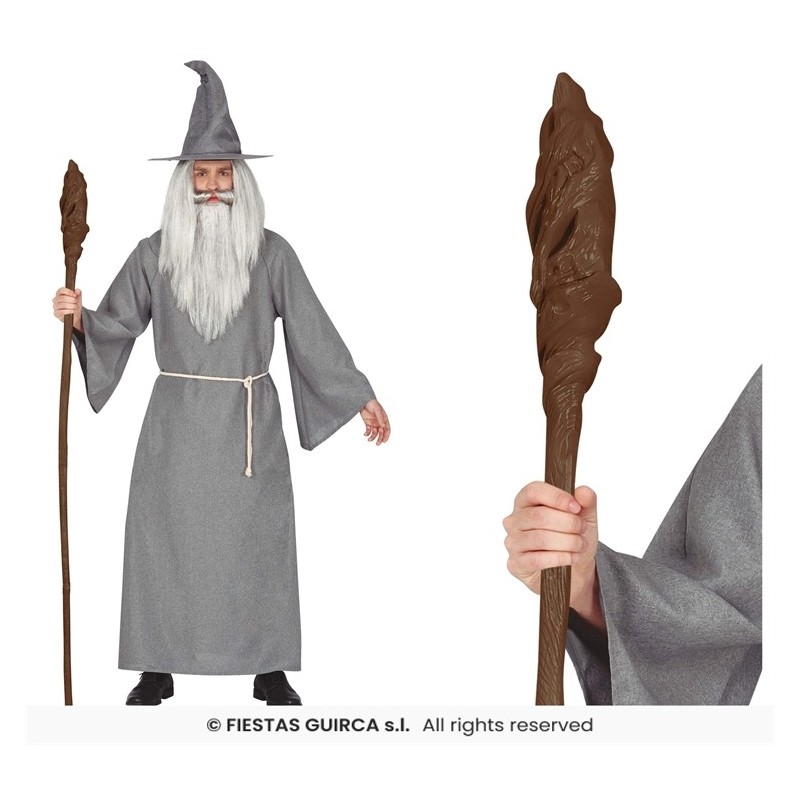 CANNE OU BATON DE GANDALF LE MAGICIEN 170 CM CANNE OU BATON DE GANDALF LE MAGICIEN 170 CM