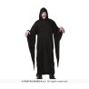 DEGUISEMENT  TUNIQUE NOIRE A CAPUCHE ADULTE TAILLE UNIQUE DEGUISEMENT  TUNIQUE NOIRE A CAPUCHE ADULTE TAILLE UNIQUE
