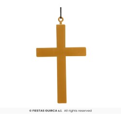 CROIX DE MOINE OU CURE COULEUR OR
