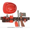 CEINTURE ENFANT DE POMPIER AMERICAIN AVEC OUTILS