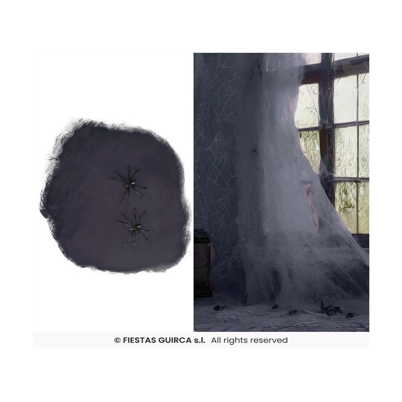 TOILE D'ARAIGNEE NOIRE 100 GR TOILE D'ARAIGNEE NOIRE 100 GR