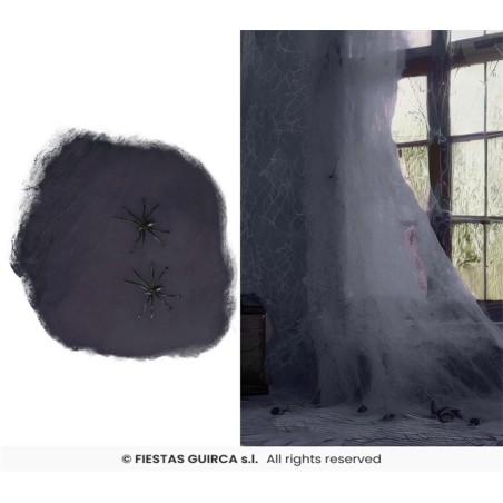 TOILE D'ARAIGNEE NOIRE 100 GR