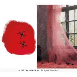TOILE D'ARAIGNEE ROUGE 60 GR