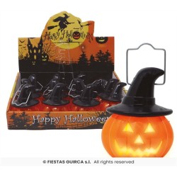 CITROUILLE LUMINEUSE 8 X 7 CM