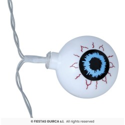 GUIRLANDE YEUX 3D LUMINEUSE 10 LEDS