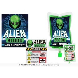 4 POCHES  DE FAUX SANG MEDICAL 200 ML 