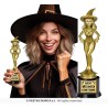 TROPHE SORCIERE BEST HALLOWEEN COSTUME 22 CM TROPHE SORCIERE BEST HALLOWEEN COSTUME 22 CM