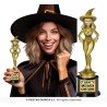 TROPHE SORCIERE BEST HALLOWEEN COSTUME 22 CM