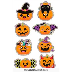 DECORATION HALLOWEEN PLANCHE AUTOCOLLANTS 
