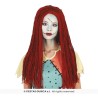 PERRUQUE POUPEE CHEVEUX LONGS MARRON ROUGE EN LAINE PERRUQUE POUPEE CHEVEUX LONGS MARRON ROUGE EN LAINE