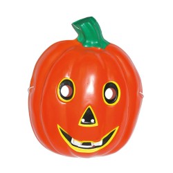 MASQUE CITROUILLE HALLOWEEN ENFANT EN PLASTIQUE RIGIDE