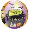 BALLON METALLIQUE ORBZ SORCIERE AVEC CHAUDRON COLORE HALLOWEEN 40 X 38 CM BALLON METALLIQUE ORBZ SORCIERE AVEC CHAUDRON COLORE HALLOWEEN 40 X 38 CM