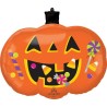 BALLON METALLIQUE CITROUILLE COLOREE HALLOWEEN 58 X 60 CM BALLON METALLIQUE CITROUILLE COLOREE HALLOWEEN 58 X 60 CM
