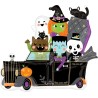 BALLON METALLIQUE VOITURE AVEC PERSONNAGES HALLOWEEN 76 X 68 CM BALLON METALLIQUE VOITURE AVEC PERSONNAGES HALLOWEEN 76 X 68 CM