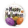 BALLON METALLIQUE TRANSPARENT AVEC PETITS BALLONS A L'INTERIEUR HALLOWEEN 50 CM