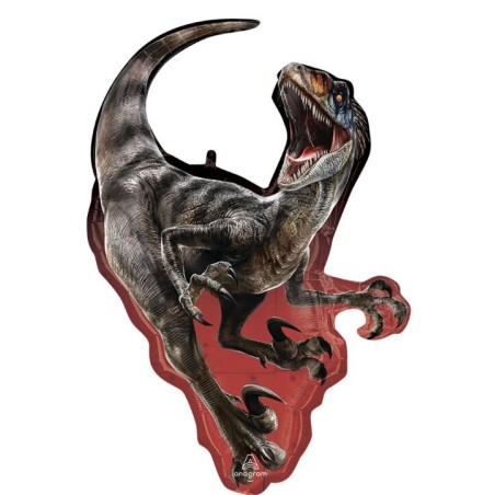 BALLONS METALLIQUE DINAUSAURE JURASSIC WORLD SPINOSAURUS 58 X 83 CM
