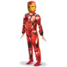 DEGUISEMENT IRON MAN AVEC MUSCLE TAILLE 3-4 ANS 