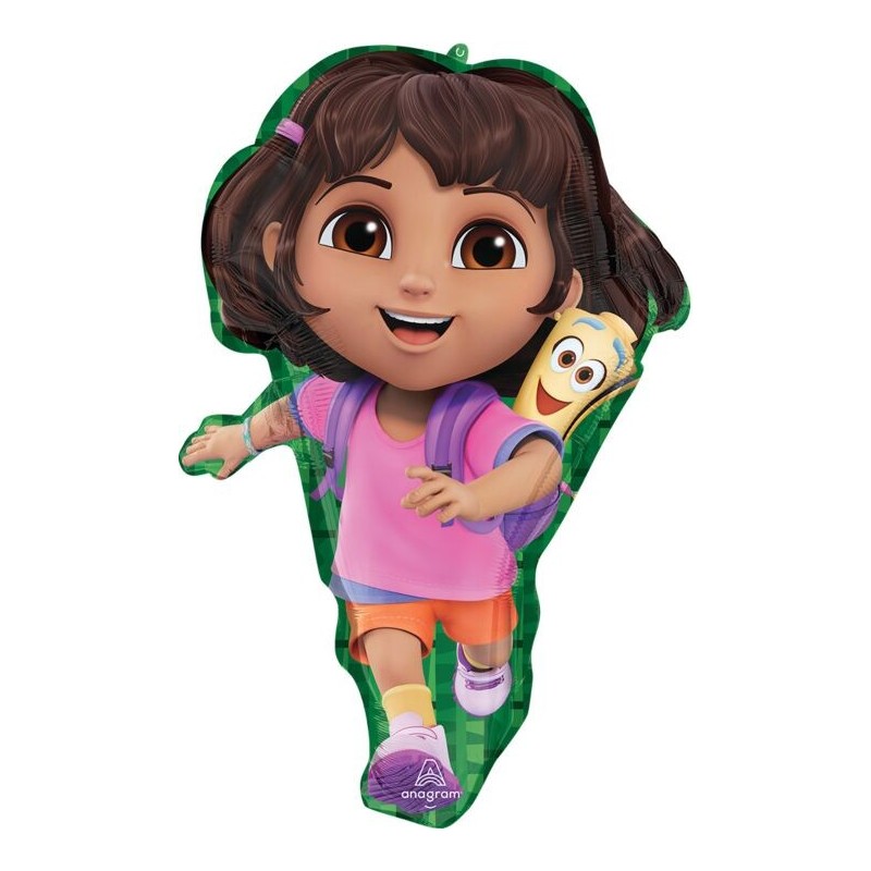 BALLON METALLIQUE DORA L'EXPLORATRICE 50 X 78 CM BALLON METALLIQUE DORA L'EXPLORATRICE 50 X 78 CM