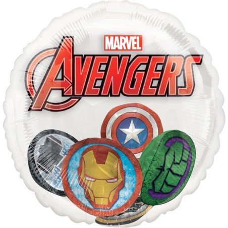 BALLON METALLIQUE INSIDER AVENGERS CAPTAIN AMERICA HULK THOR IRON MAN MARVEL