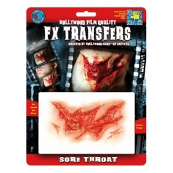 CICATRICE TRANSFERT FX 3D REALISTE EGORGEMENT