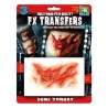CICATRICE TRANSFERT FX 3D REALISTE EGORGEMENT  CICATRICE TRANSFERT FX 3D REALISTE EGORGEMENT