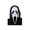 MASQUE HALLOWEEN LICENCE SCREAM GHOST FACE BLANC AVEC CAPUCHE