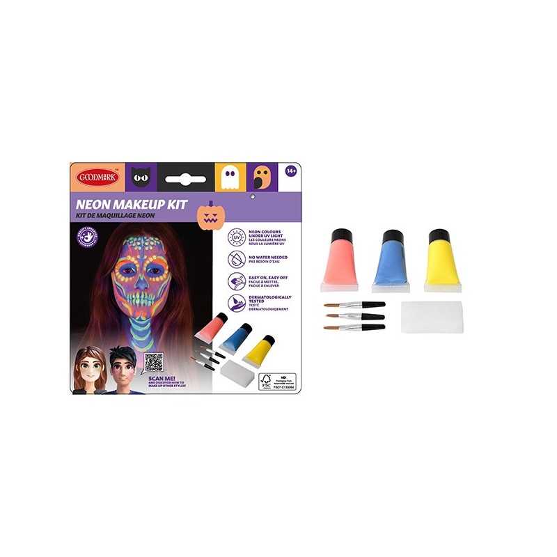 KIT MAQUILLAGE REAGISSANT A LA LUMIERE UV